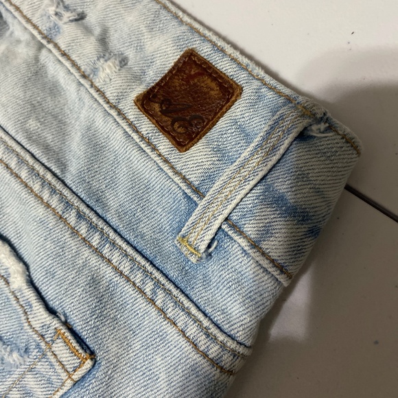 American eagle womens regular straight leg blue jeans vintage AE 100% cotton - Picture 5 of 9